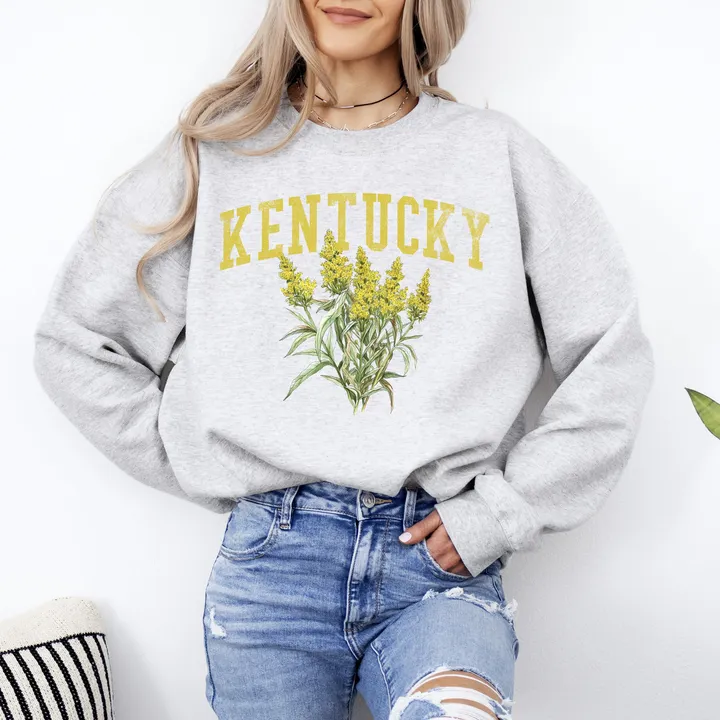 Refinery Number One Kentucky State Flower Sweatshirt