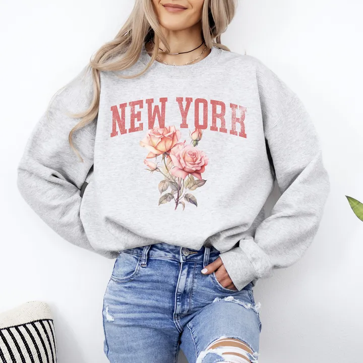 Refinery Number One New York State Flower Sweatshirt