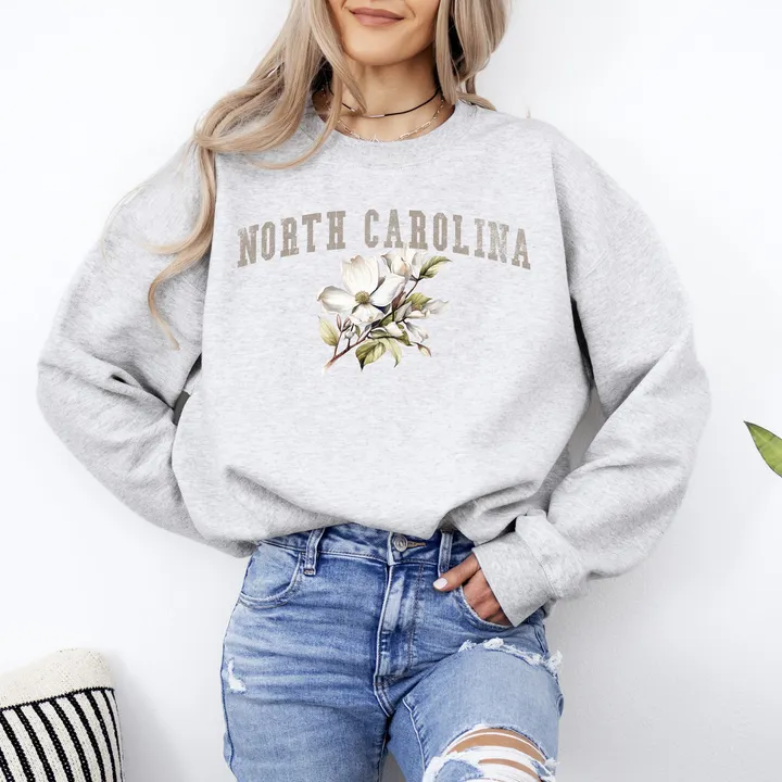 Refinery Number One North Carolina State Flower Sweatshirt