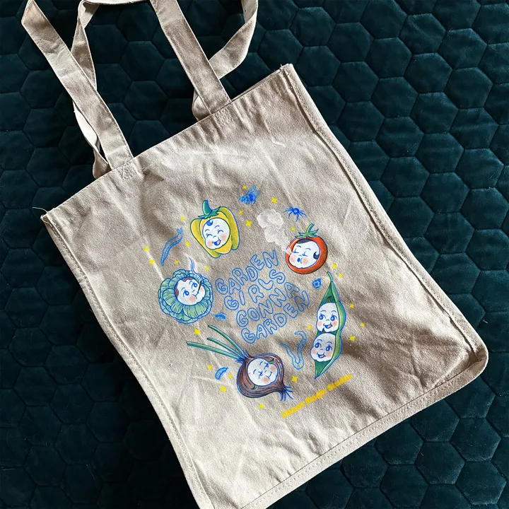 Chaos Magic Studio Garden Girls Tote Bag