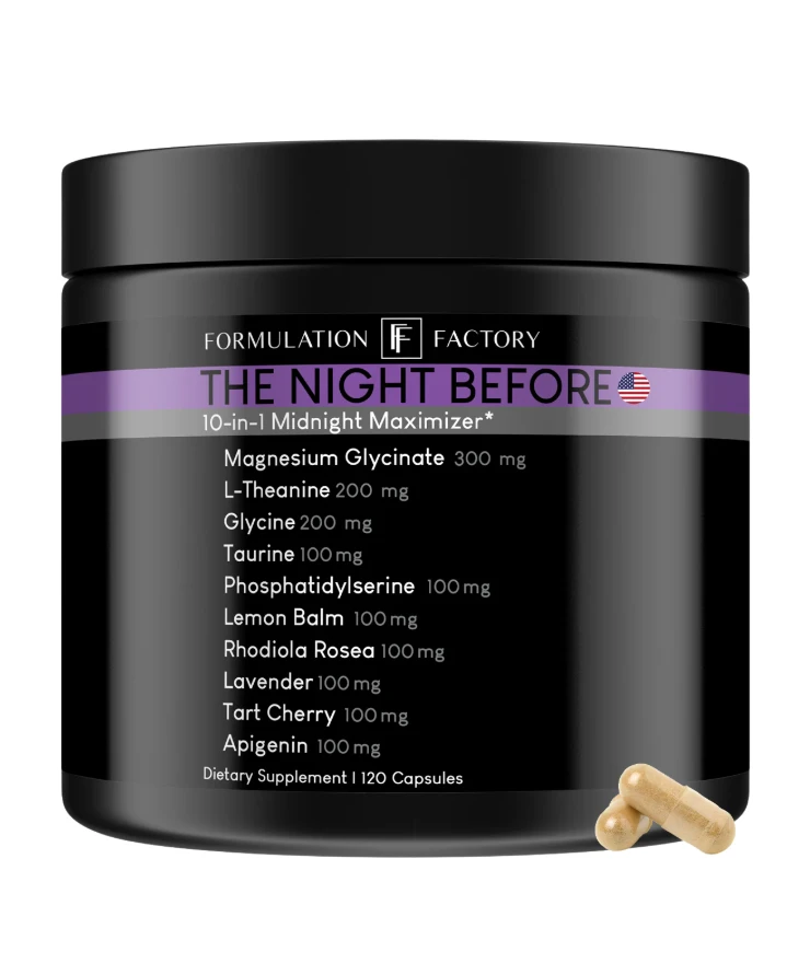 Formulation Factory The Night Before: 10-in-1 Midnight Maximizer