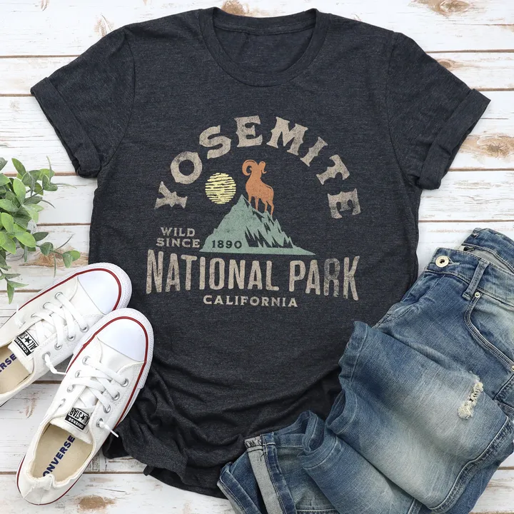 Refinery Number One Yosemite National Park Super Soft Tshirt