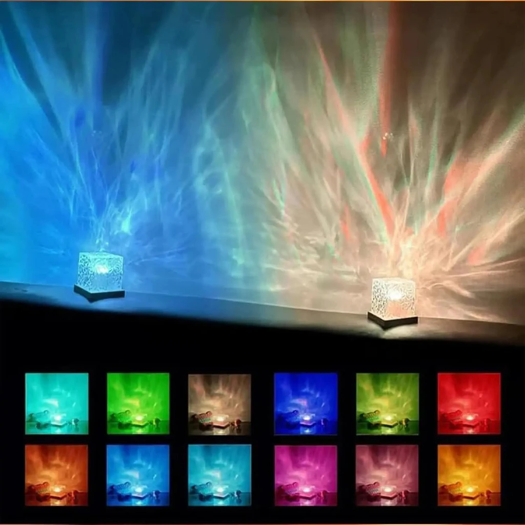 Illumi Ocean Wave Projector Light With 16 Colors