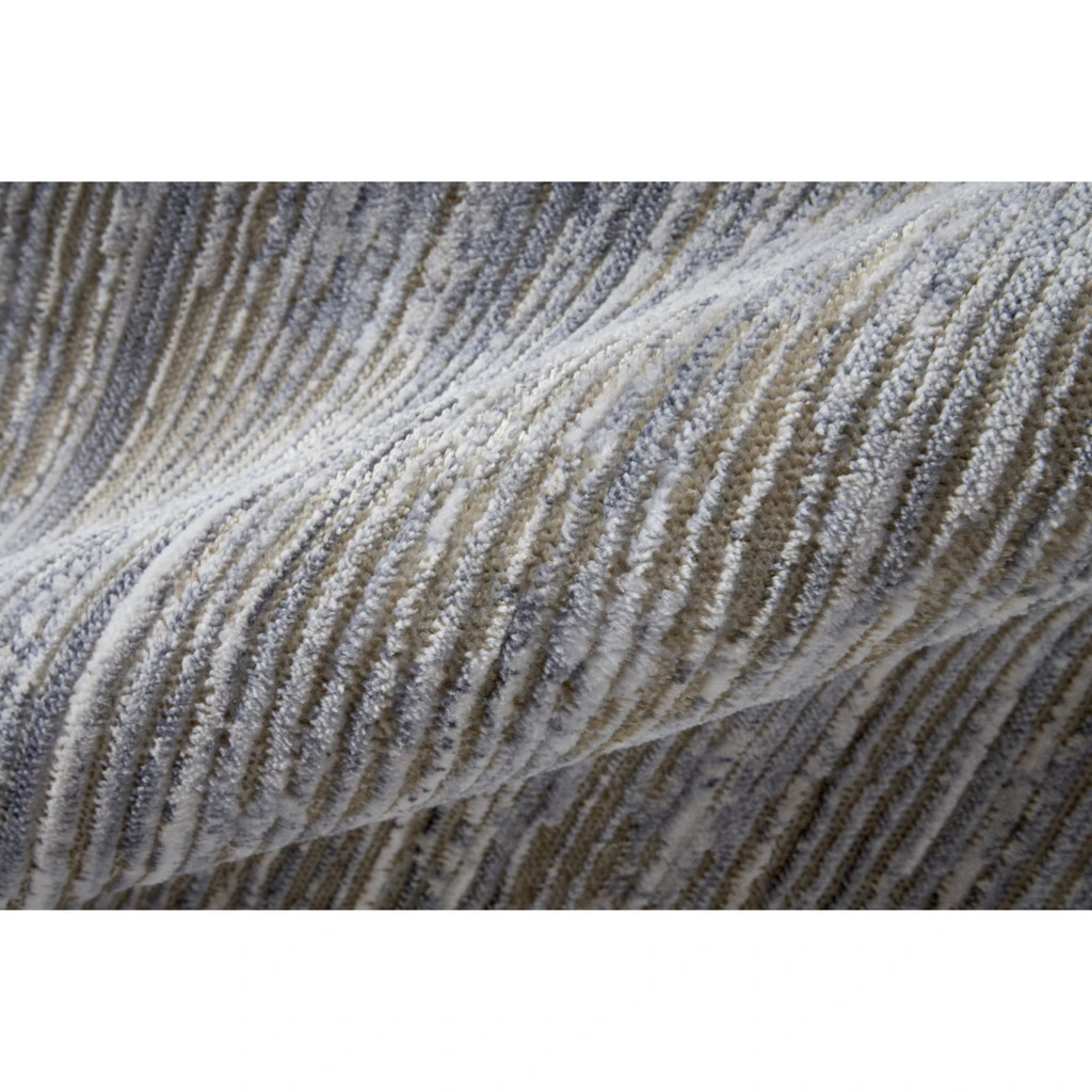 HomeRoots Abstract Power Loom Runner Rug