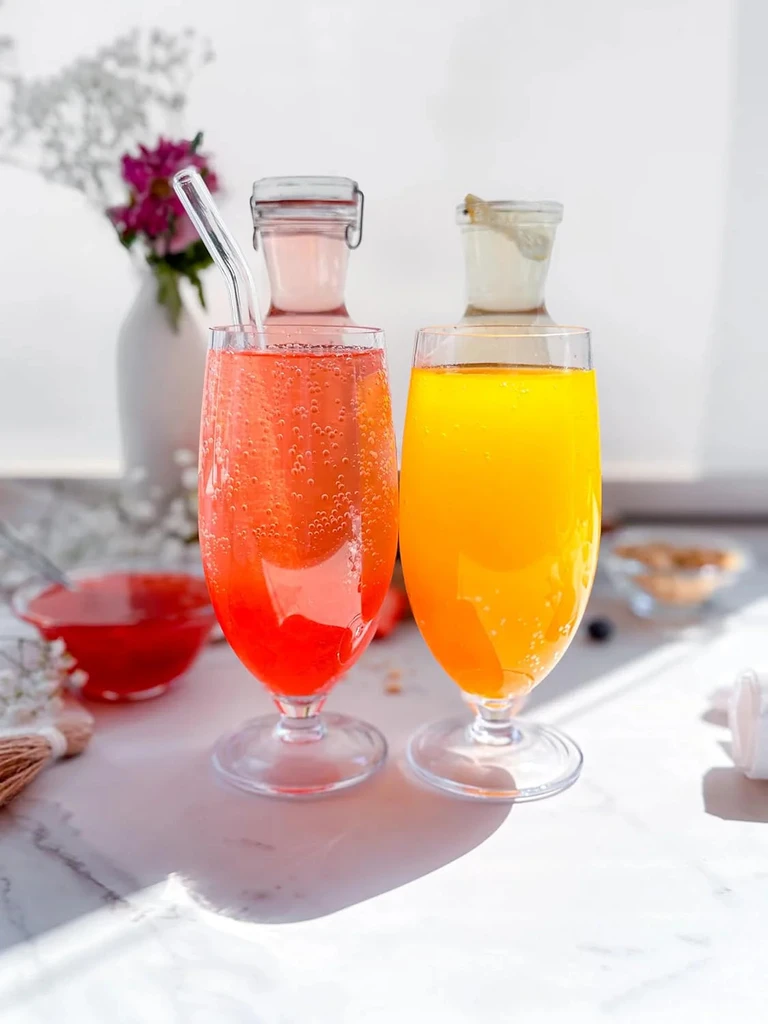 Syruvia Jelly Ball Drink Mix(Passionfruit, Pineapple, Strawberry, And Mango)