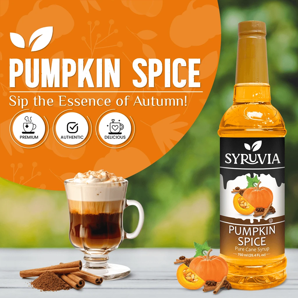 Syruvia Pumpkin Spice Syrup