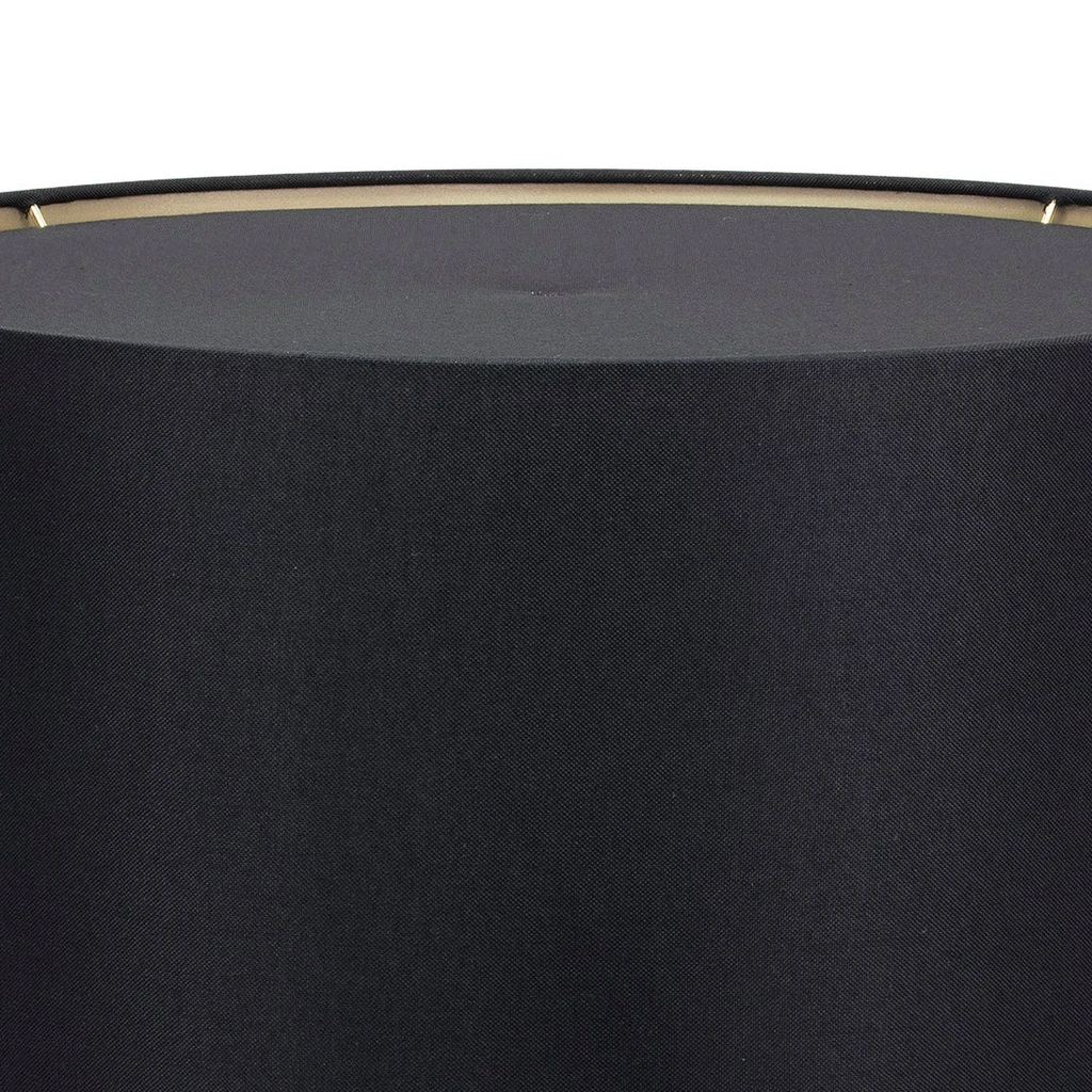 Couture Lamps Round Linen Drum Shade with Silver Lining