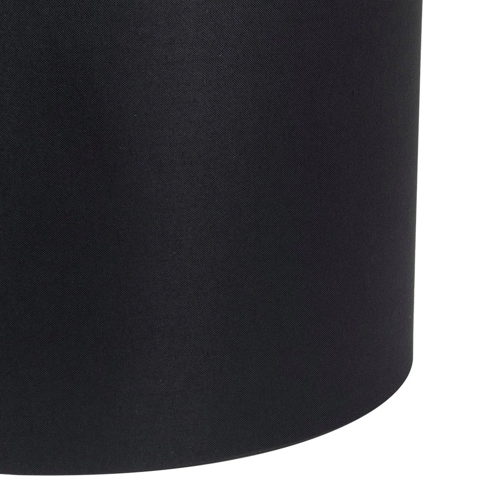 Couture Lamps Round Linen Drum Shade with Silver Lining