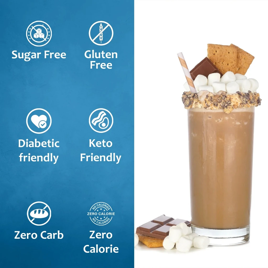 Syruvia Sugar-Free S'mores Syrup
