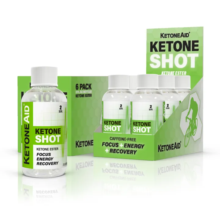 KetoneAid 12 Ketone Ester Shots | Superfuel for Brain + Body | Suppress Appetite + Fast Recovery | No Crash | No Other Ketone Comes Close