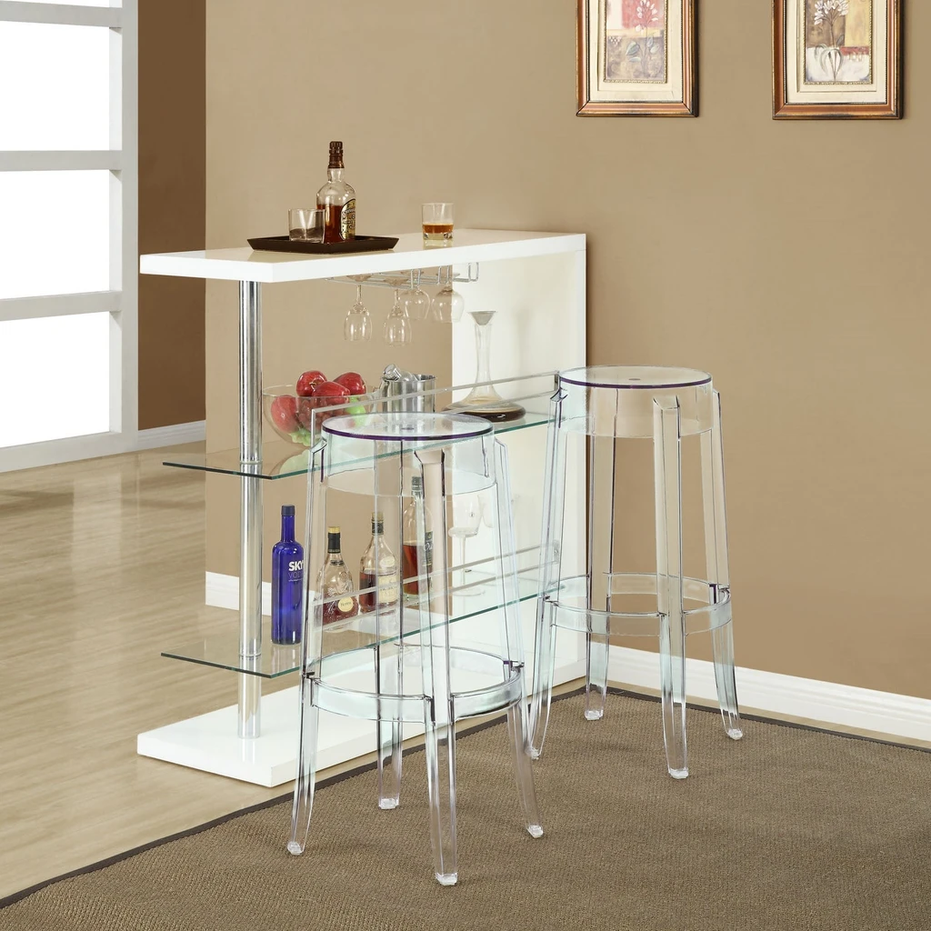 World modern design Ghost Bar Stool