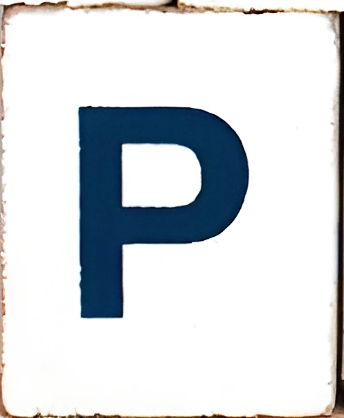 Rustic Marlin Block Font Decorative Wooden Block Letters A - Z
