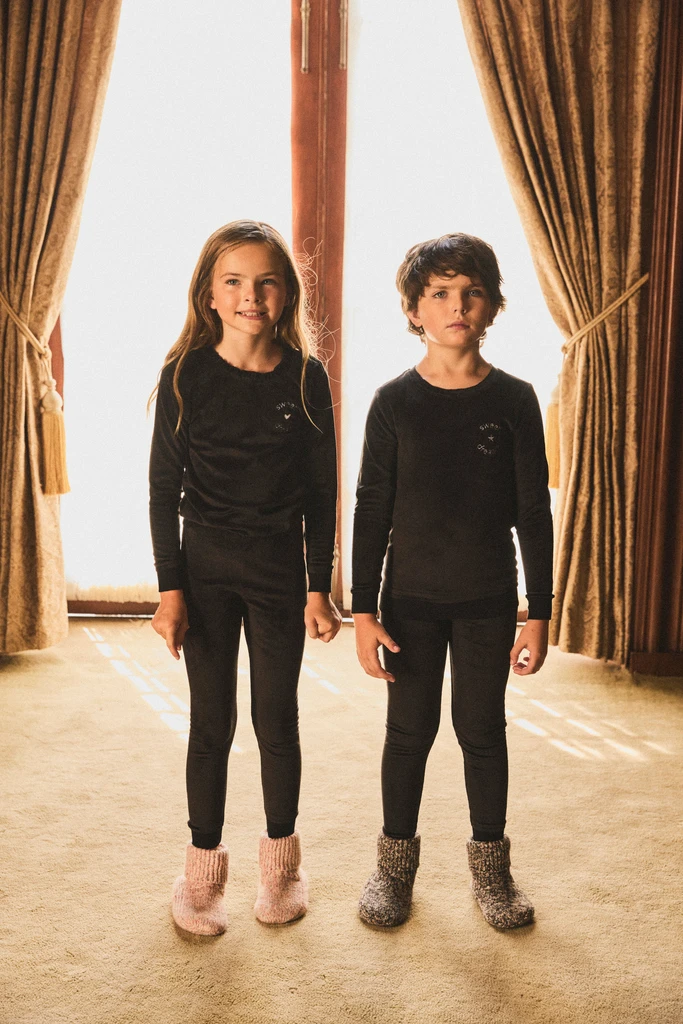 Noggi Boys Sweet Dreams Velour Loungewear Set