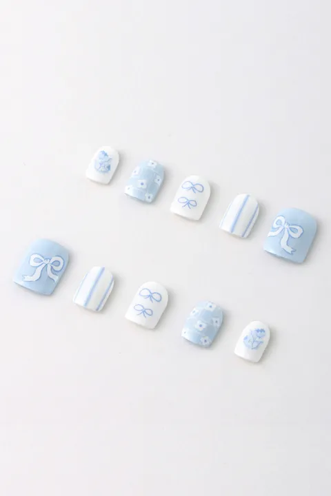 Never Have I Ever Shop Blue Belle  Press-on Nails