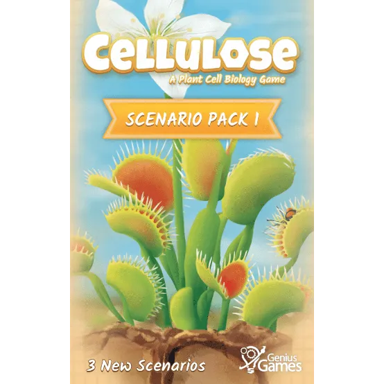 Genius Games Cellulose Scenario Pack - 3 New Scenarios For Plant Biology Game