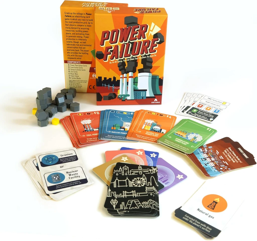 Genius Games Power Failure Card Game