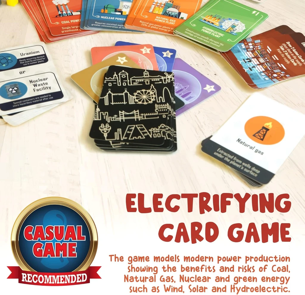Genius Games Power Failure Card Game
