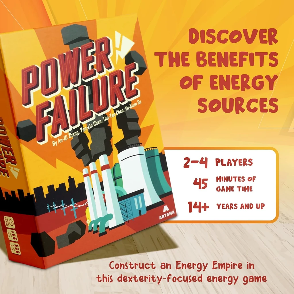 Genius Games Power Failure Card Game
