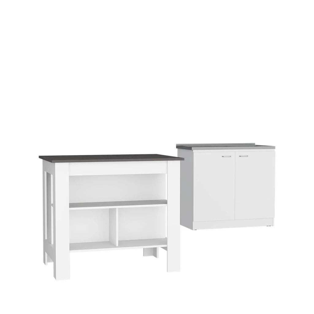 Tuhome Furniture Kitchen Cala Kitchen Island + Dishwasher Cabinet