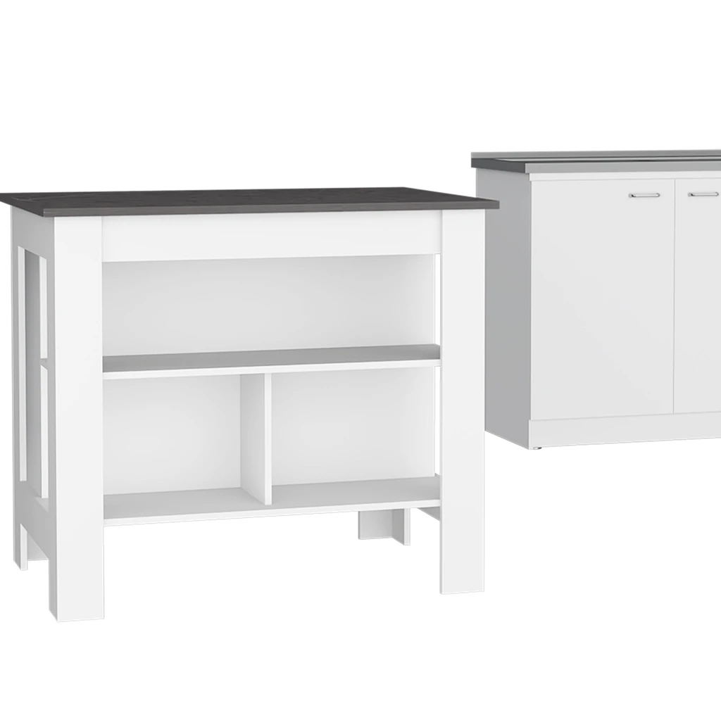 Tuhome Furniture Kitchen Cala Kitchen Island + Dishwasher Cabinet