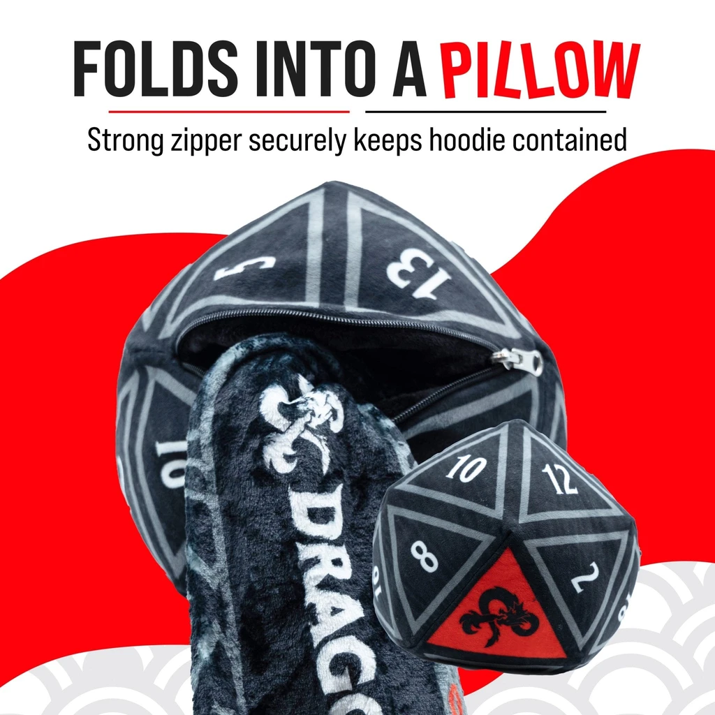 Snugible HASBRO Dungeons & Dragons Snugible | Blanket Hoodie & Pillow