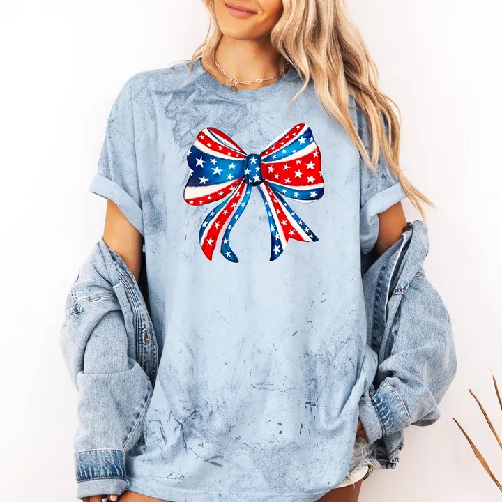 Refinery Number One Patriotic Color Blast Graphic Tee for Comfort & Style
