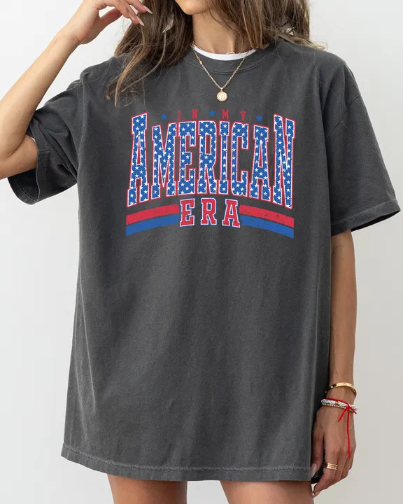 Refinery Number One In My American Era, Retro, Patriotic, Independence Day, Concert, Music, Fourth of July, 4th of July Tshirt