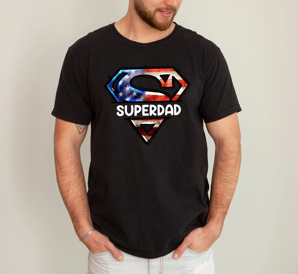 Refinery Number One Superdad, Dad, Father's Day Gift, Husband, USA, America Tshirt