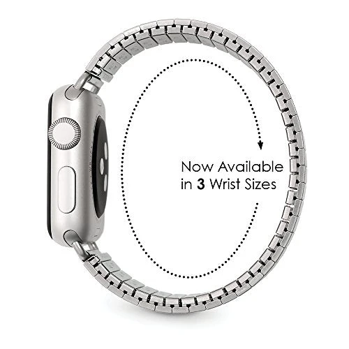 Speidel Apple Watch Stainless Steel Band 38/40/41MM – Twist-O-Flex Design, Water-Resistant, Comfortable Fit for Apple Watch Series 1–10