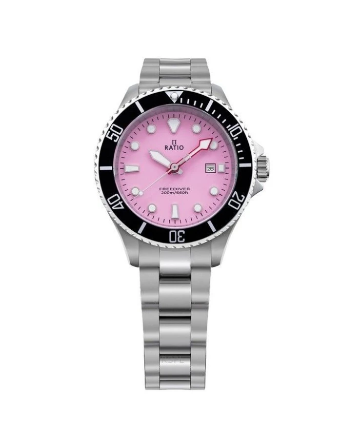 Redsol Pte Ltd Ratio Free Diver Sapphire Quartz 200M Womens Watch