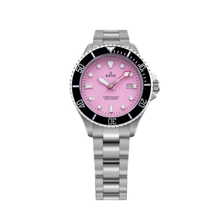 Redsol Pte Ltd Ratio Free Diver Sapphire Quartz 200M Womens Watch