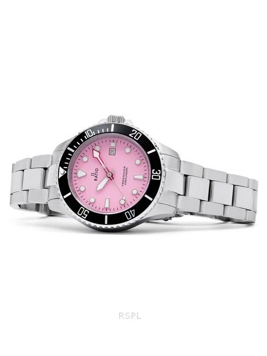 Redsol Pte Ltd Ratio Free Diver Sapphire Quartz 200M Womens Watch
