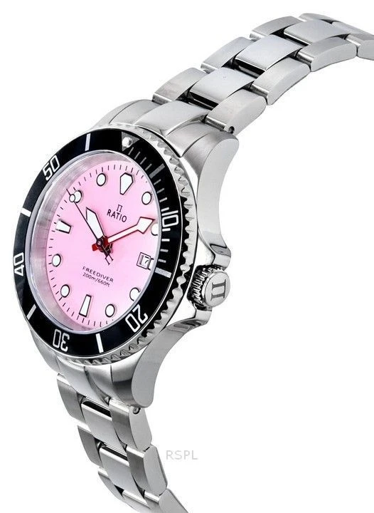 Redsol Pte Ltd Ratio Free Diver Sapphire Quartz 200M Womens Watch