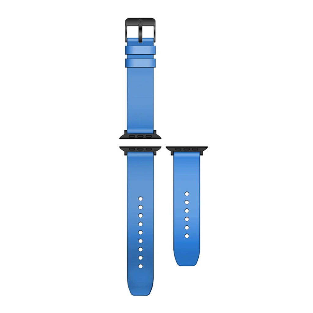Speidel Silicone Replacement Watchband For The Apple Watch® - Black Buckle