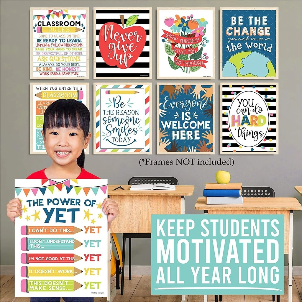 Hadley Designs Classroom Motivational Posters