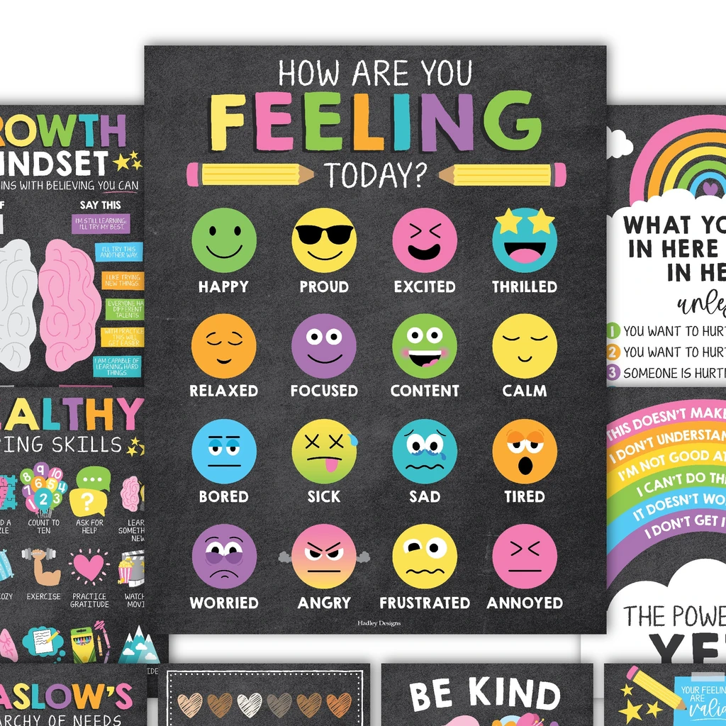 Hadley Designs Mental Health Posters | Educational Posters