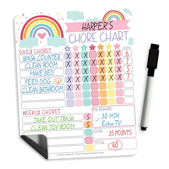 Hadley Designs Chore Charts | Home Organization