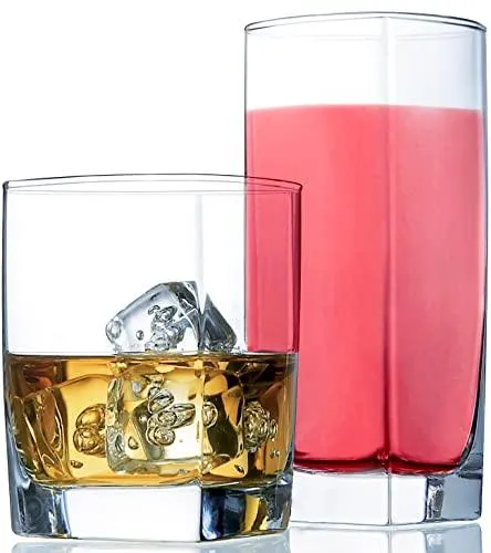 Le'raze Decor Elegant Everyday Drinking Glasses