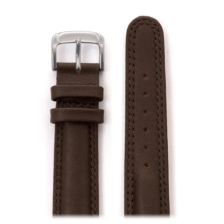 Speidel Men's Laredo Double Stitched Leather Band