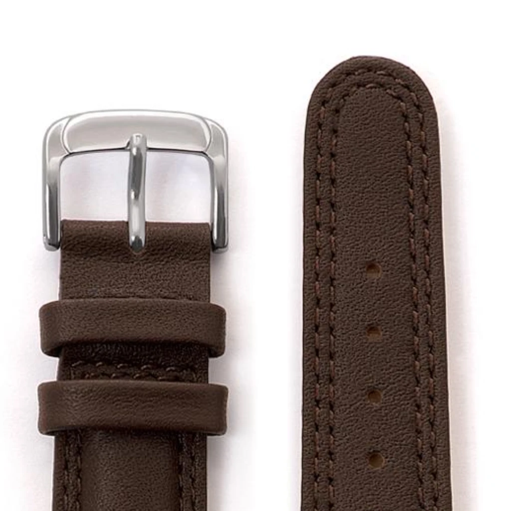 Speidel Men's Laredo Double Stitched Leather Band