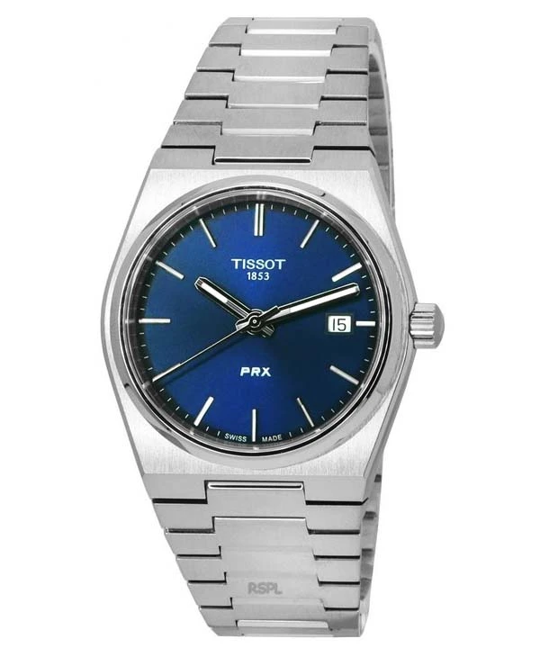 Redsol Pte Ltd Tissot PRX T-Classic Stainless Steel Blue Dial Quartz Unisex Watch