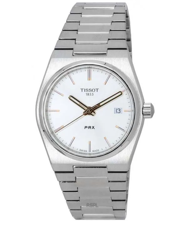 Redsol Pte Ltd Tissot PRX T-Classic Stainless Steel Silver Dial Quartz Unisex Watch