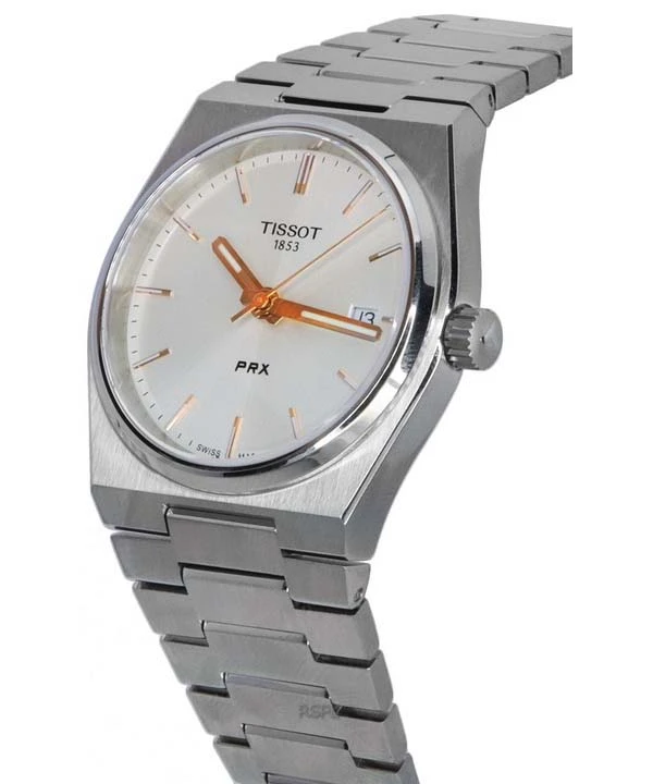 Redsol Pte Ltd Tissot PRX T-Classic Stainless Steel Silver Dial Quartz Unisex Watch