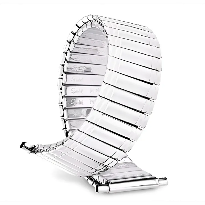 Speidel Men's Twist-O-Flex 16-22MM Adjustable End Bands