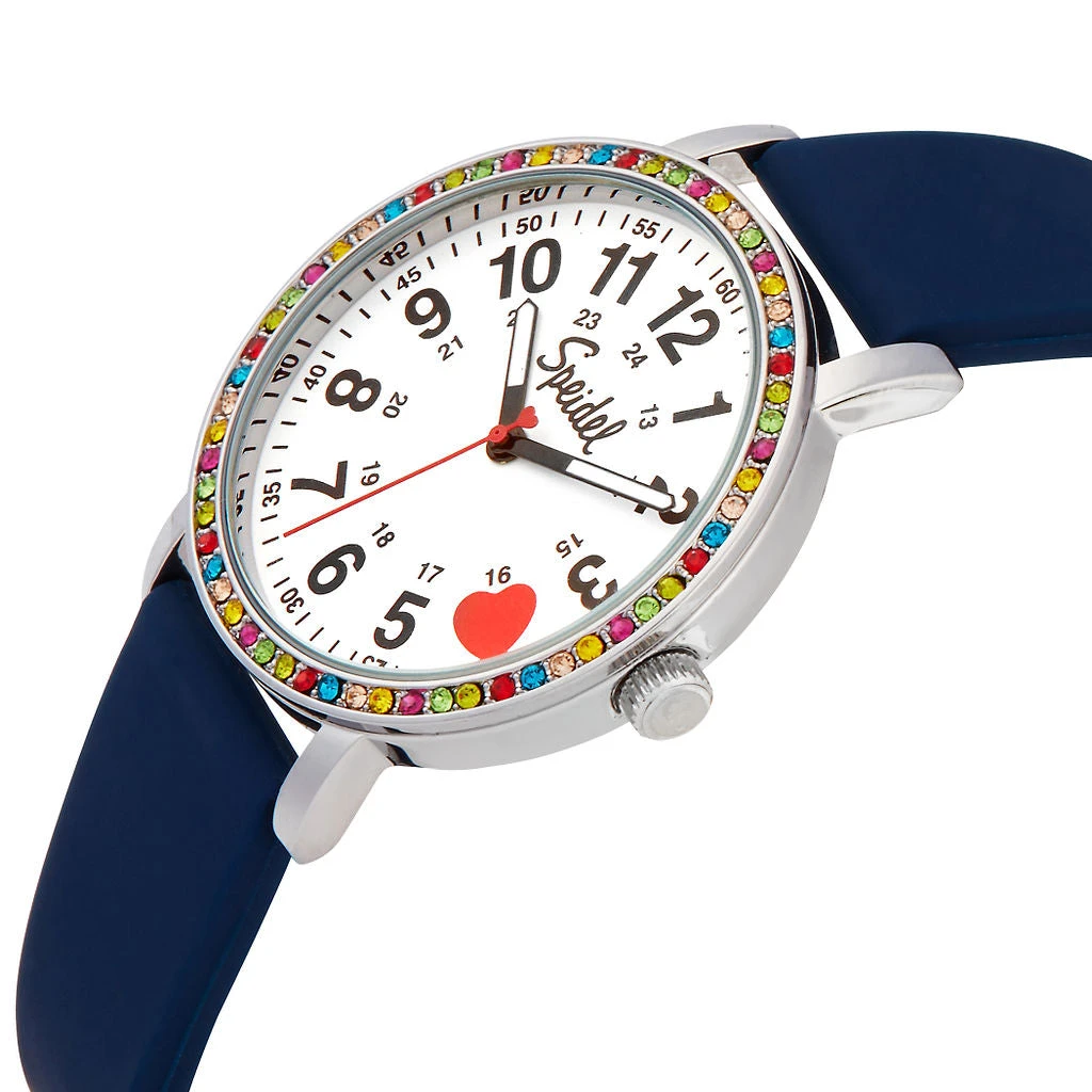 Speidel Brilliance Line Watch With Crystalized Case