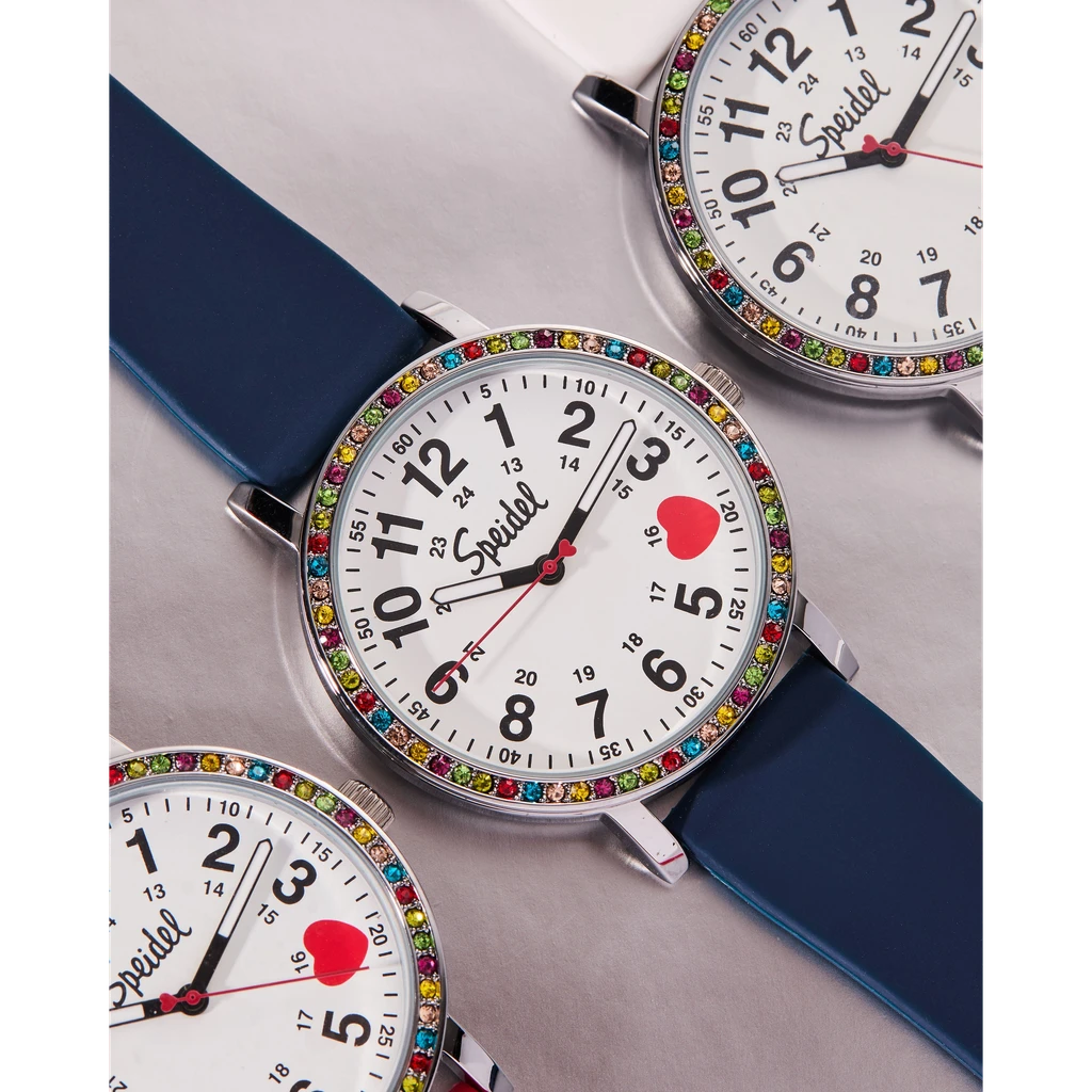 Speidel Brilliance Line Watch With Crystalized Case