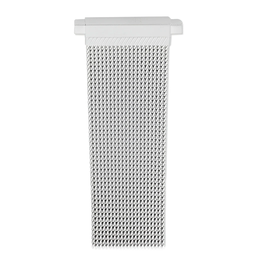 Speidel Men's Stainless Steel Mesh Band With Straight Adjustable End