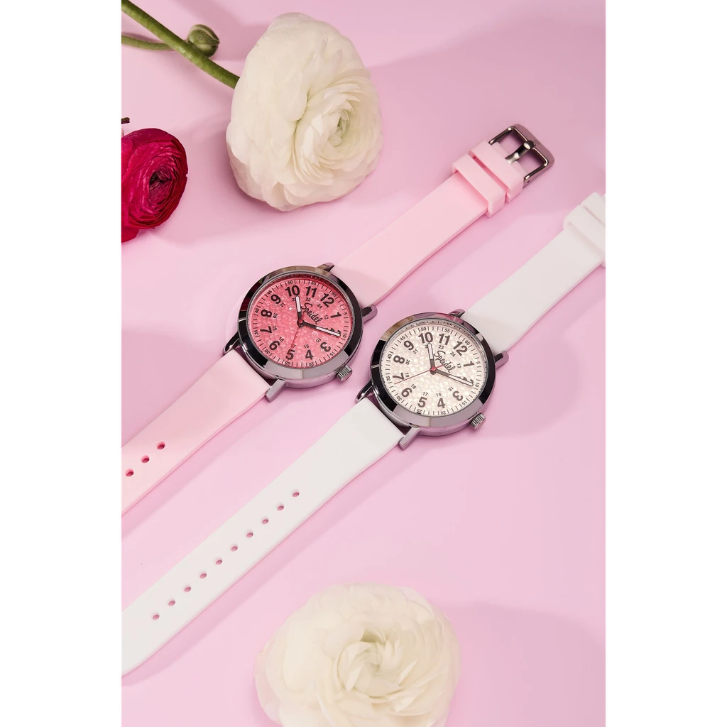 Speidel Brilliance Line Watch With Crystalized Dial
