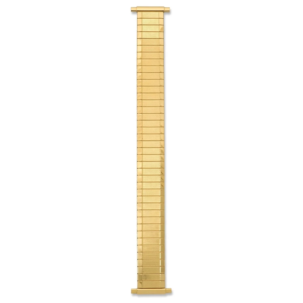 Speidel Men's Twist-O-Flex 18-24MM Adjustable End Bands 00061