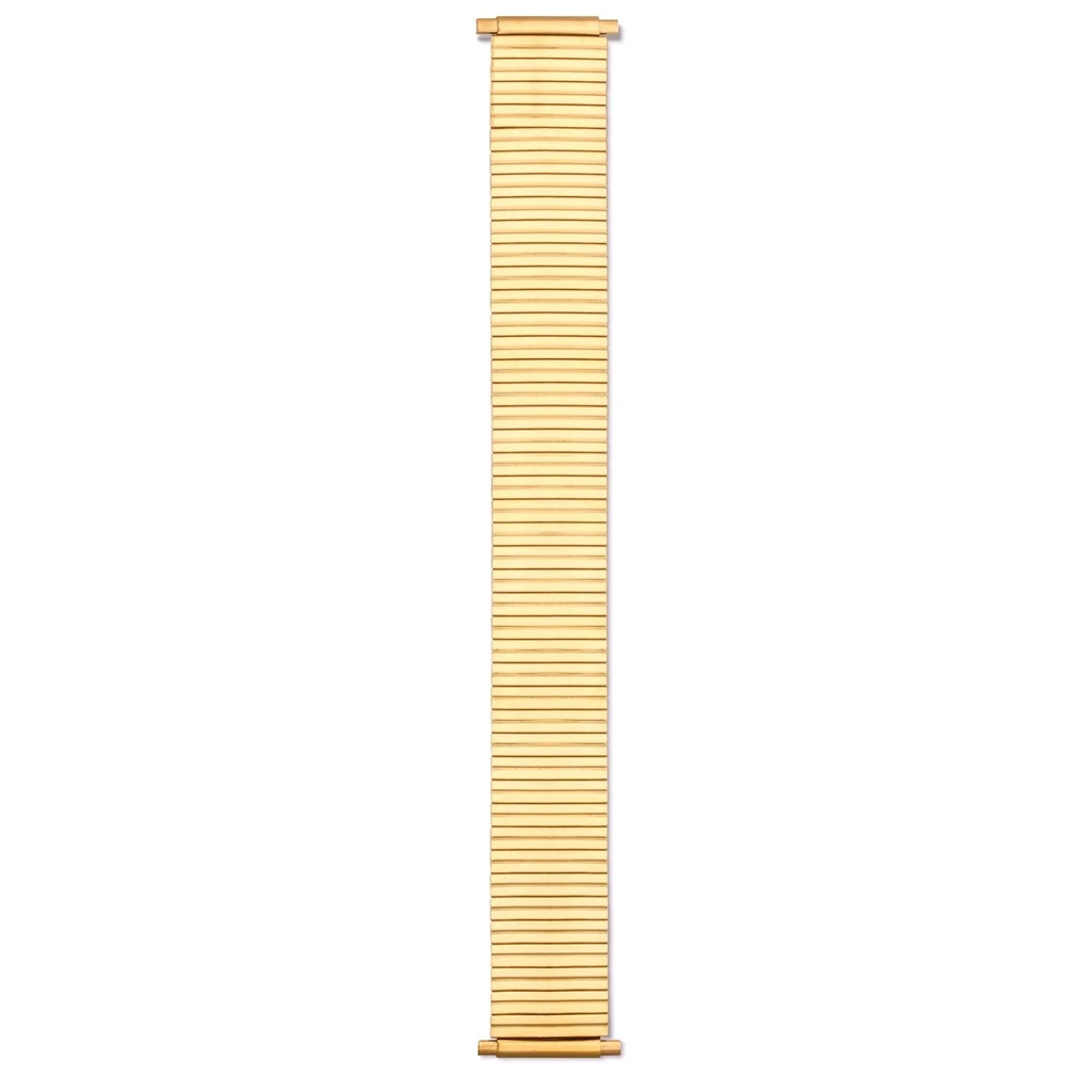 Speidel Men's Twist-O-Flex 18-24MM Adjustable End Bands 00052
